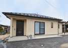 本宮市 延床面積約35坪 平屋建て 天窓から光が差し込み開放的な雰囲気の家