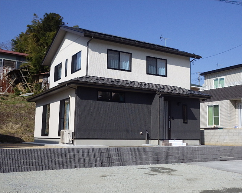 本宮市:133.9坪 太陽光を活かしたゼロエネ住宅